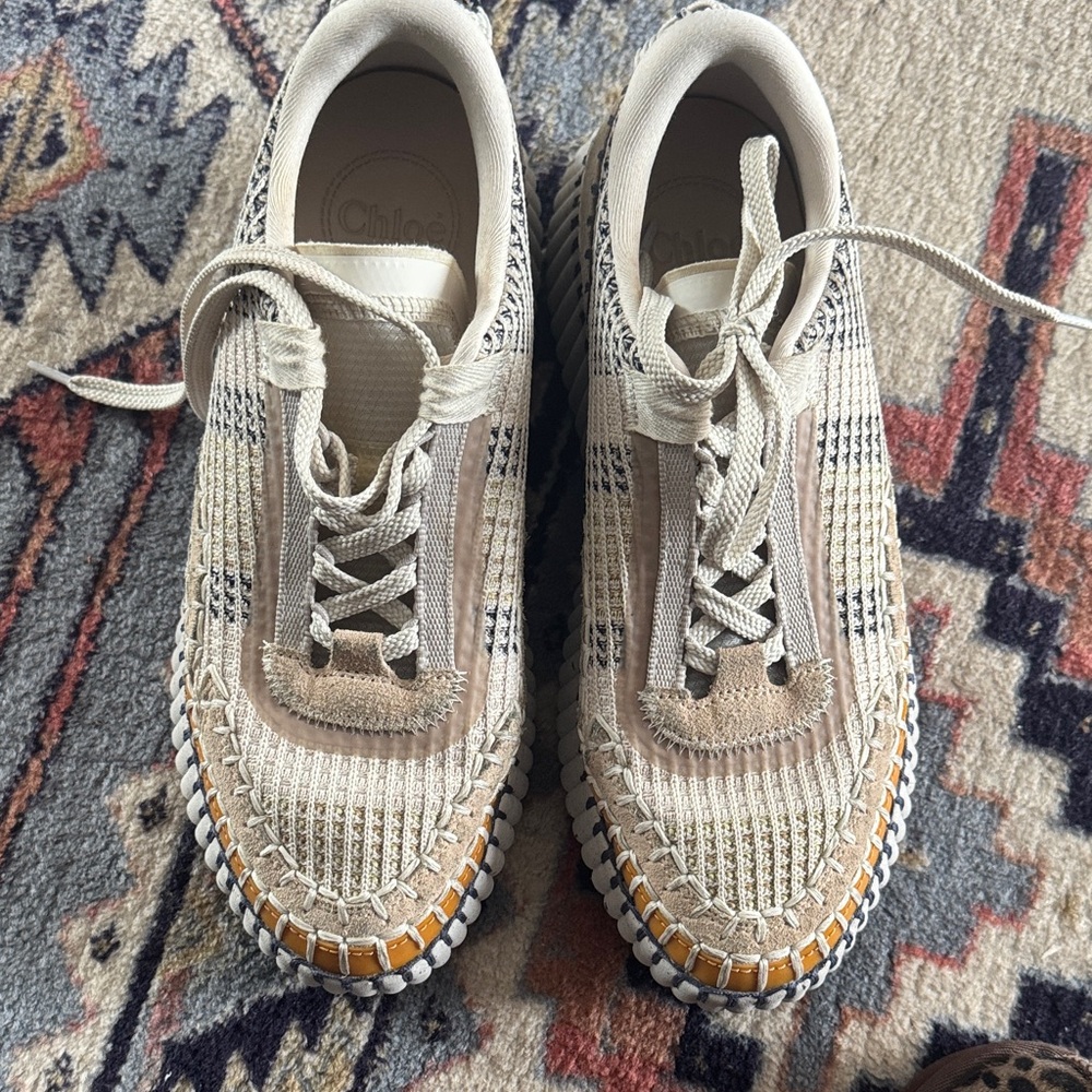 Chloe Nama Sneakers  currently selling  at Saks for $895